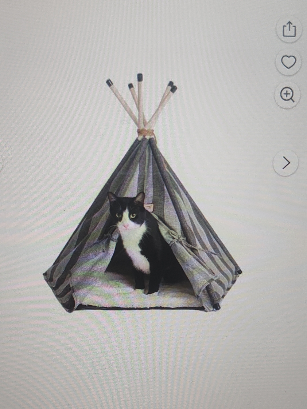 PETS: ARMARKAT CAT TEE-PEE BED - Picture 3 of 16